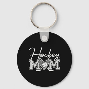 Hockey Mom Game Day Ice Hockey Mom Mother  Key Ring
