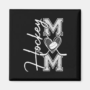 Hockey Mom Game Day Ice Hockey Mom Mother Magnet