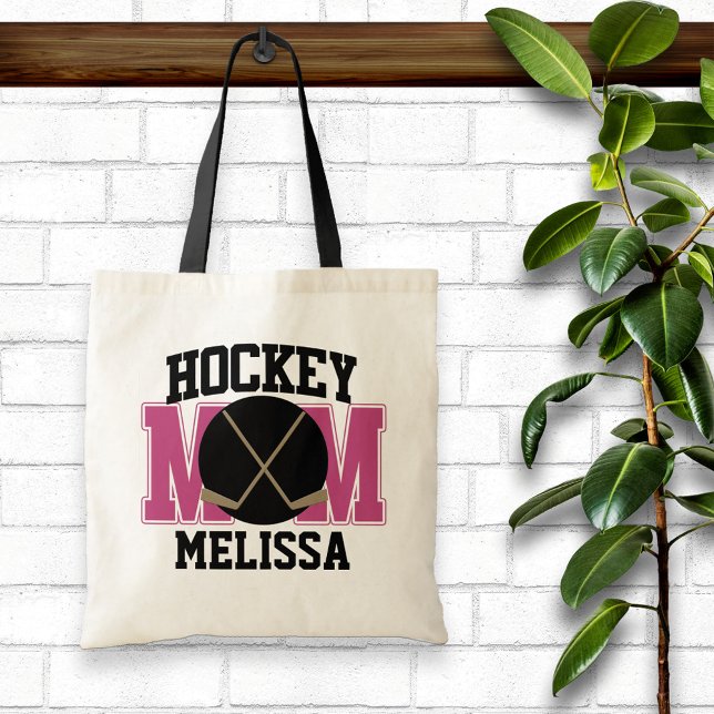 Hockey Mom Personalized  Tote Bag (Creator Uploaded)