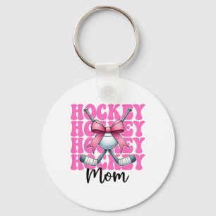 Hockey Mom Street Hockey Mom Mama Mother's Day Coq Key Ring