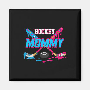 Hockey Mommy Hockey Ice Cream Drip Boys Ice Hockey Magnet