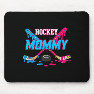 Hockey Mommy Hockey Ice Cream Drip Boys Ice Hockey Mouse Pad