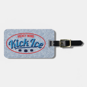 Hockey Moms Kickice Customisable Luggage Tag
