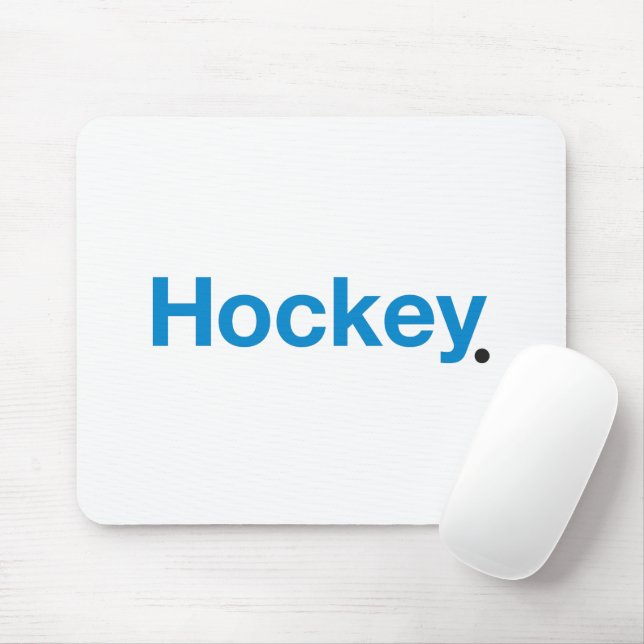 Hockey Mouse Pad (With Mouse)