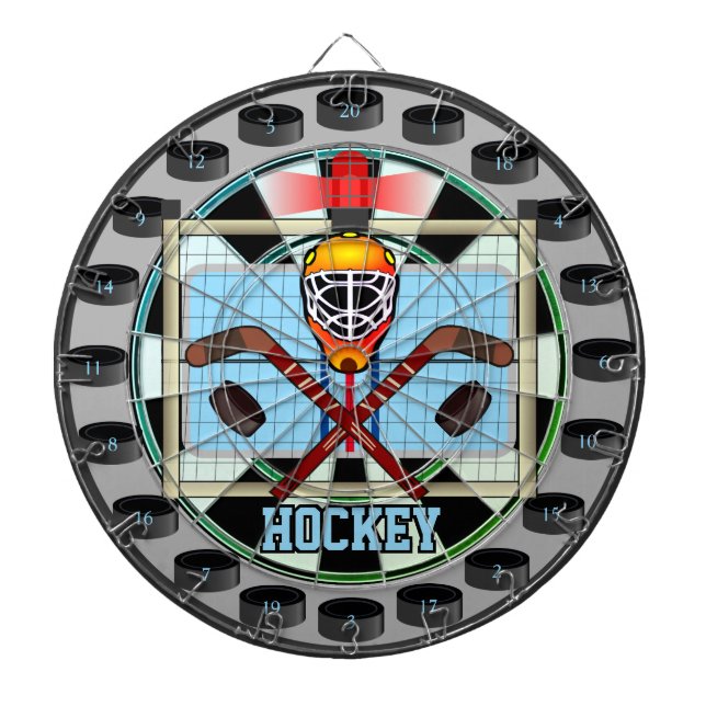 Hockey Multi-Target 20 Shots Dartboard (Front)