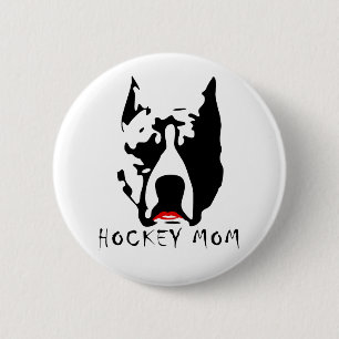 Hockey Mum 6 Cm Round Badge