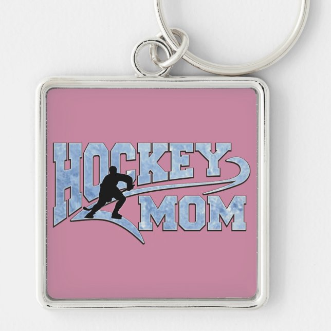 Hockey Mum Athletic Tail Key Ring (Front)