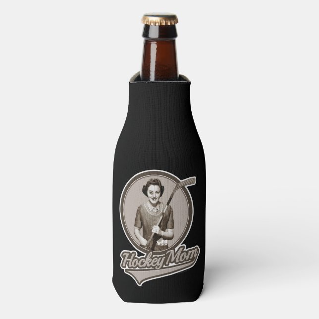 Hockey Mum Bottle Cooler (Bottle Front)