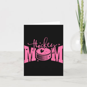 Hockey Mum Cute Hockey Player Mothers Day Card