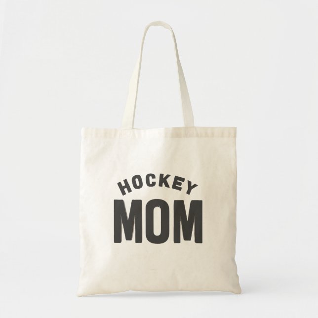 Hockey Mum Digital Art Design Tote Bag (Front)