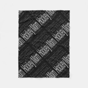 Hockey Mum Extraordinaire Fleece Blanket