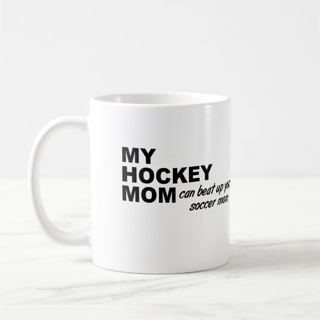 Hockey Mum Funny Mug (Left)