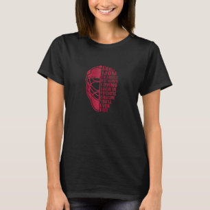 Hockey Mum Goalie Mother The Sweetest Most Beautif T-Shirt