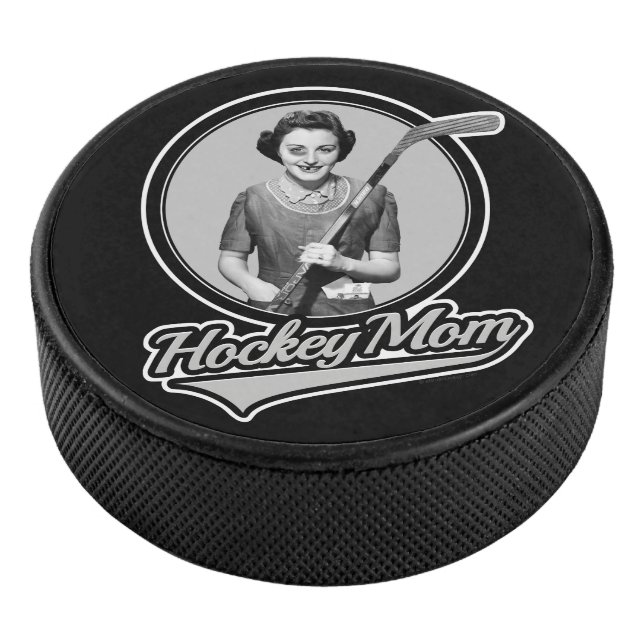 Hockey Mum Hockey Puck (3/4)