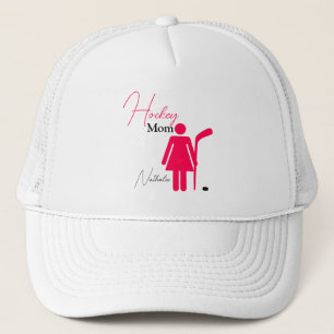 Hockey Mum Hot Pink Trucker Hat