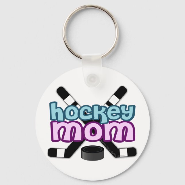 Hockey Mum Key Ring (Front)