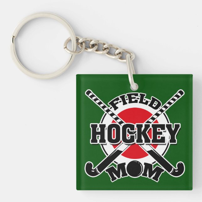 Hockey Mum Key Ring (Front)
