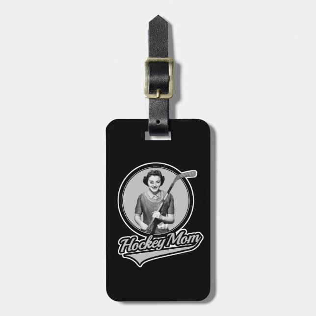 Hockey Mum Luggage Tag (Front Vertical)