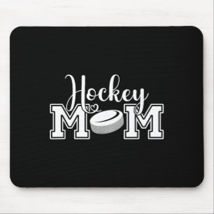 Hockey Mum Mama Game Mothers Day Retro Women Mouse Pad