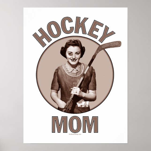 Hockey Mum prints and posters (Front)