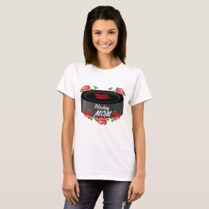 Hockey Mum shirt Canada roses