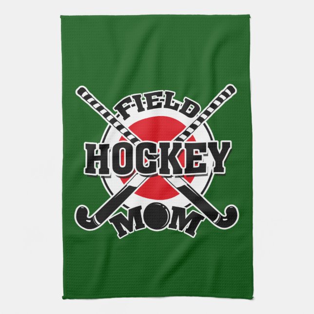 Hockey Mum Tea Towel (Vertical)