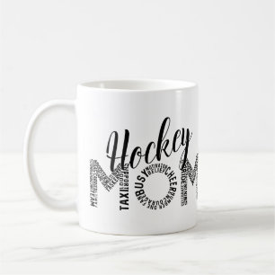 Hockey Mum Word Art Coffee Mug