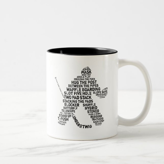Hockey Netminder Mug (Right)