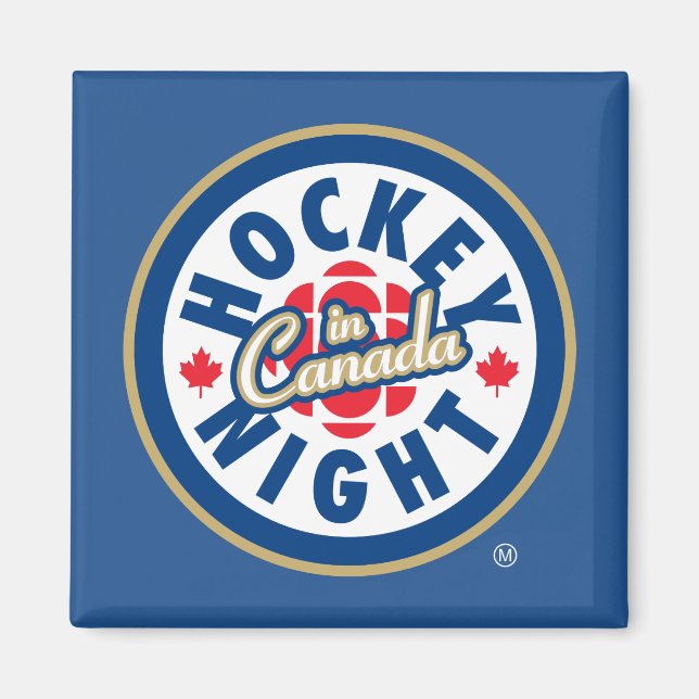 Hockey Night in Canada Logo Magnet (Front)