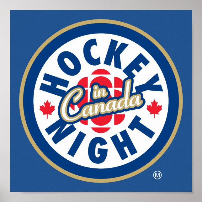 Hockey Night in Canada Logo Poster (Front)