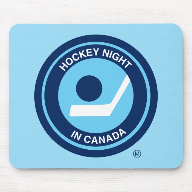 Hockey Night in Canada Retro Logo Mouse Pad (Front)