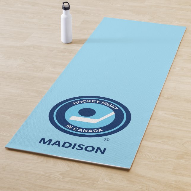 Hockey Night in Canada Retro Logo Yoga Mat (In Situ)