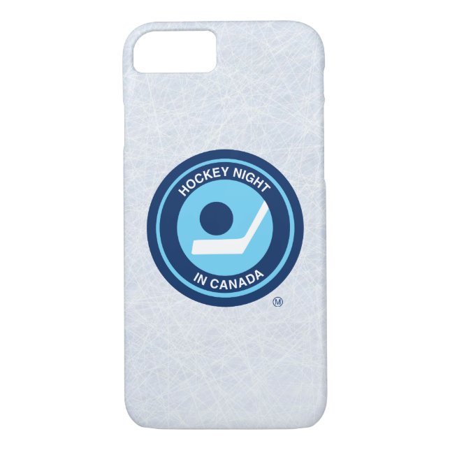 Hockey Night Retro Case-Mate iPhone Case (Back)