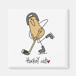 Hockey Nut T-shirts and Gifts Magnet