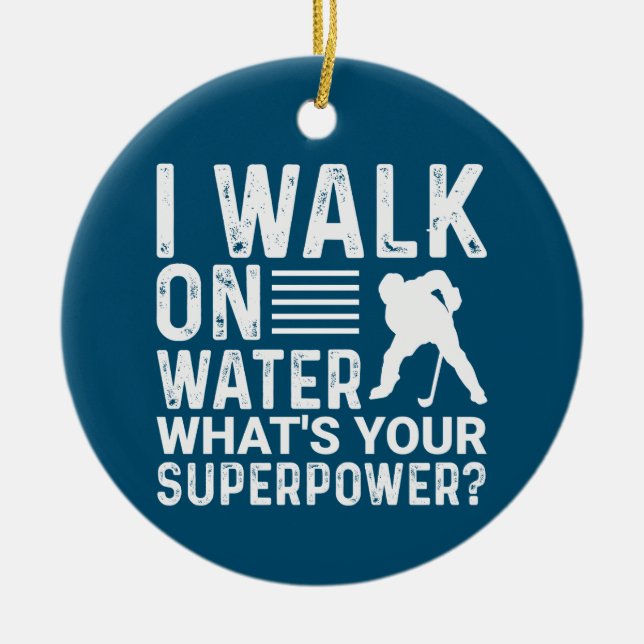 Hockey Ornament (Front)