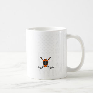 Hockey Pawpaw American Flag Vintage Christmas Xmas Coffee Mug