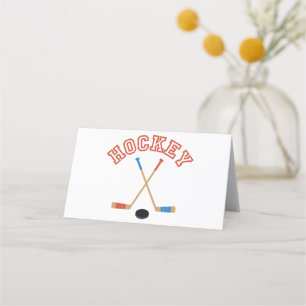 Hockey Place Card