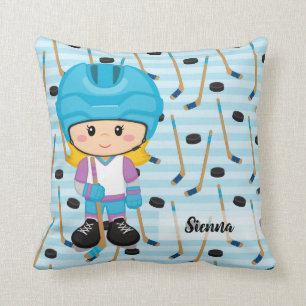 Hockey player cushion