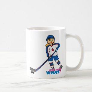 Hockey Player Girl Coffee Mug