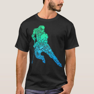 Hockey Player Ice Hockey Youth Men Kids Boys Long  T-Shirt