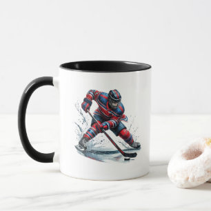 Hockey Player  Mug
