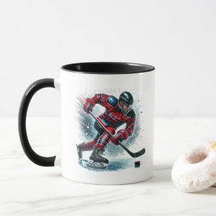 Hockey Player  Mug