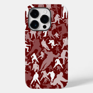Hockey Player Pattern Case-Mate iPhone Case
