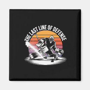 Hockey Player Penalty Box Hockey Goalkeeper Magnet