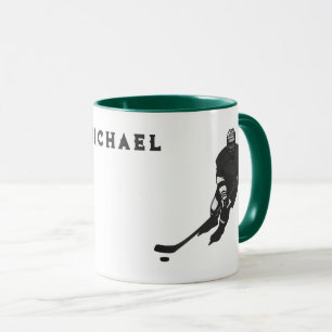 Hockey Player Personalised Mug