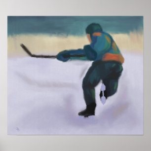 Hockey Player, Poster
