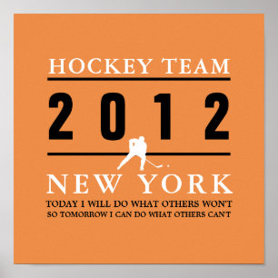 Hockey Player Poster