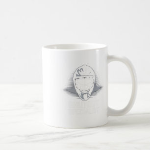 Hockey Player Shutout Penalty Box Hockey Goalkeepe Coffee Mug