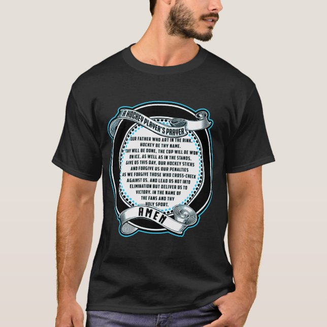 Hockey player's prayer T-Shirt (Front)