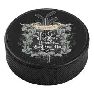 Hockey Prayer Puck